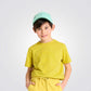 טישירט לילדים בצבע צהוב עם הדפס - 3