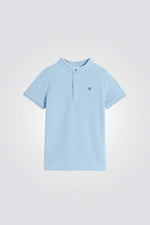 חולצת פולו לילדים בצבע תכלת