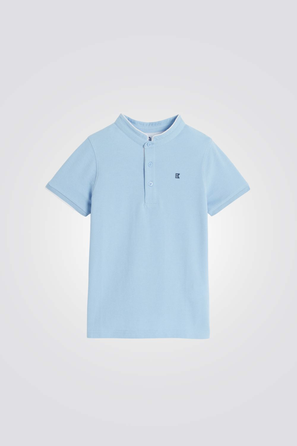 חולצת פולו לילדים בצבע תכלת
