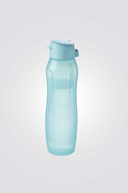 בקבוק אקו עם פיה פלסטיק ממוחזר 1 ליטר