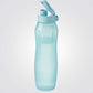 בקבוק אקו עם פיה פלסטיק ממוחזר 1 ליטר - 2