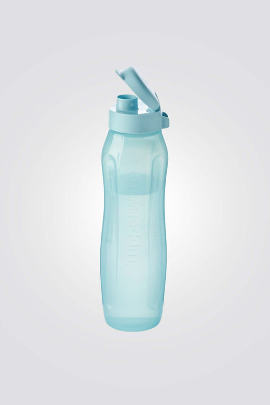 בקבוק אקו עם פיה פלסטיק ממוחזר 1 ליטר