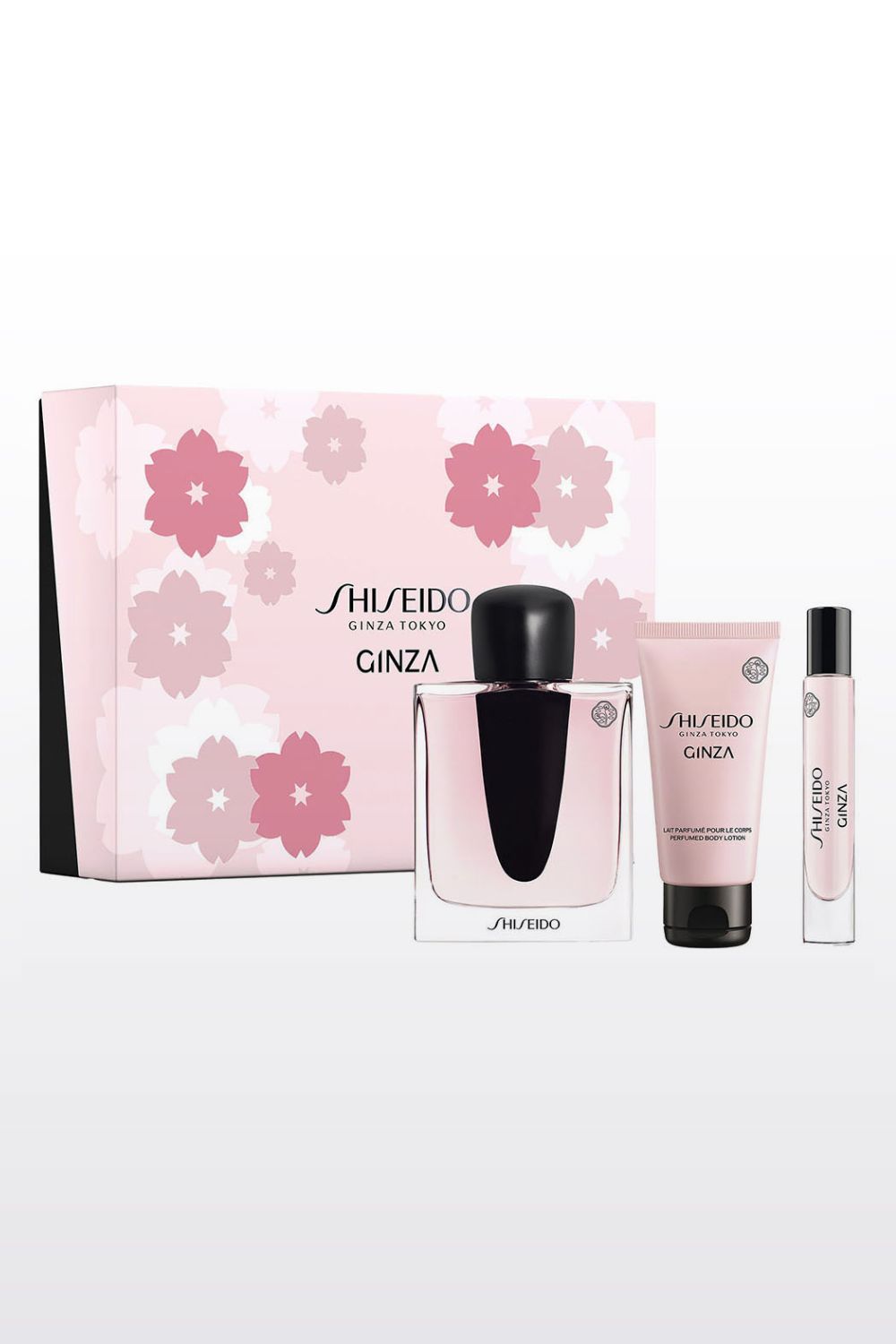 מארז בישום לאישה 90 מ"ל + תחליב גוף 50 מ"ל + דאורדורנט 7 מ"ל Ginza E.D.P