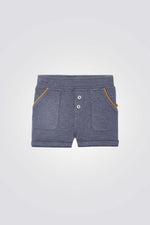 מכנסיים קצרים לתינוקות בצבע כחול