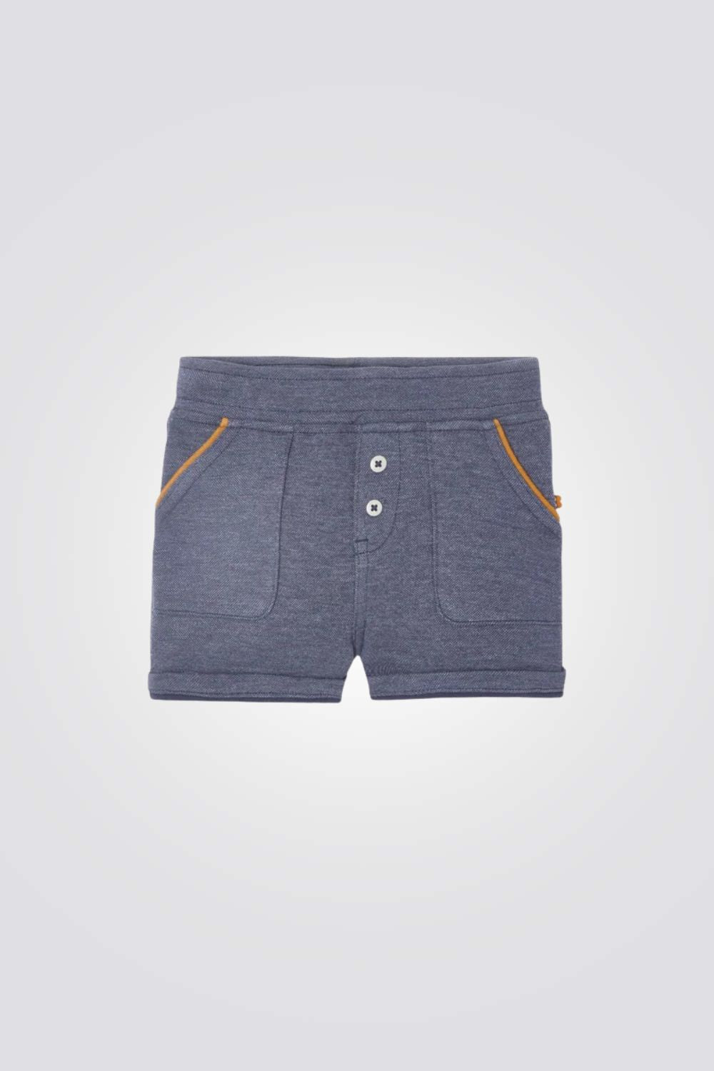 מכנסיים קצרים לתינוקות בצבע כחול