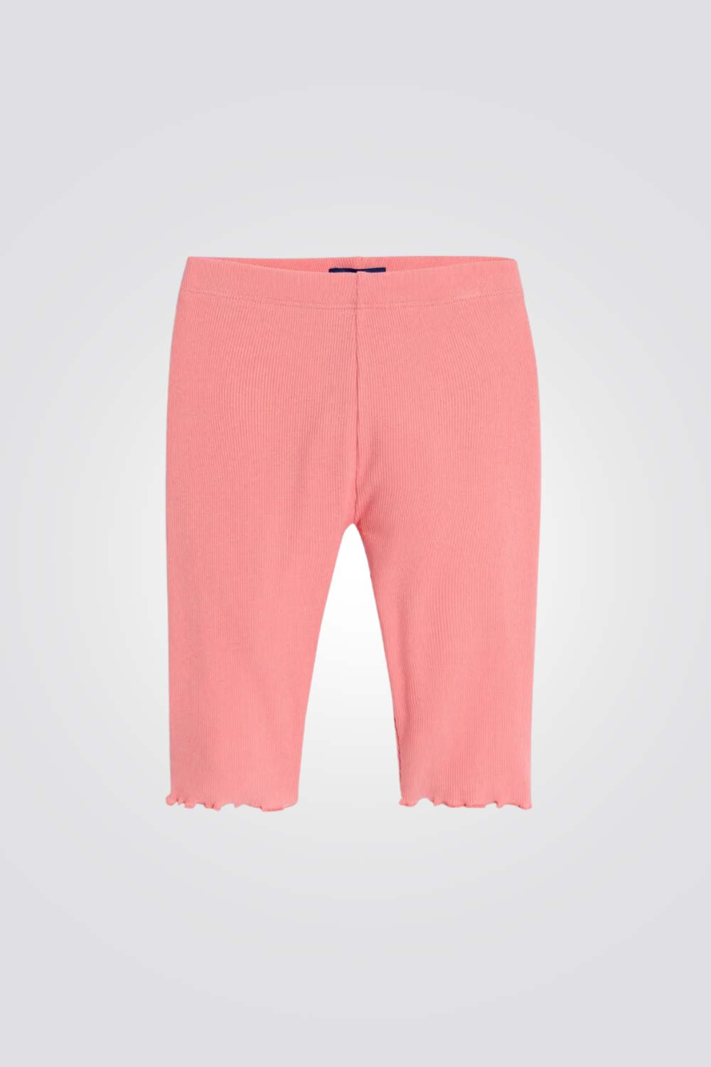 טייץ קצר לילדות בצבע ורוד