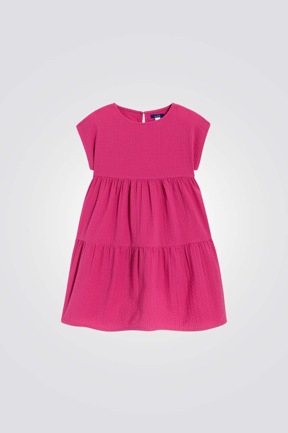 שמלה לילדות בצבע ורוד