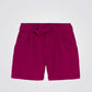 מכנסיים קצרים לילדות בצבע סגול - 2