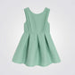 שמלה לילדות בצבע ירוק - 2