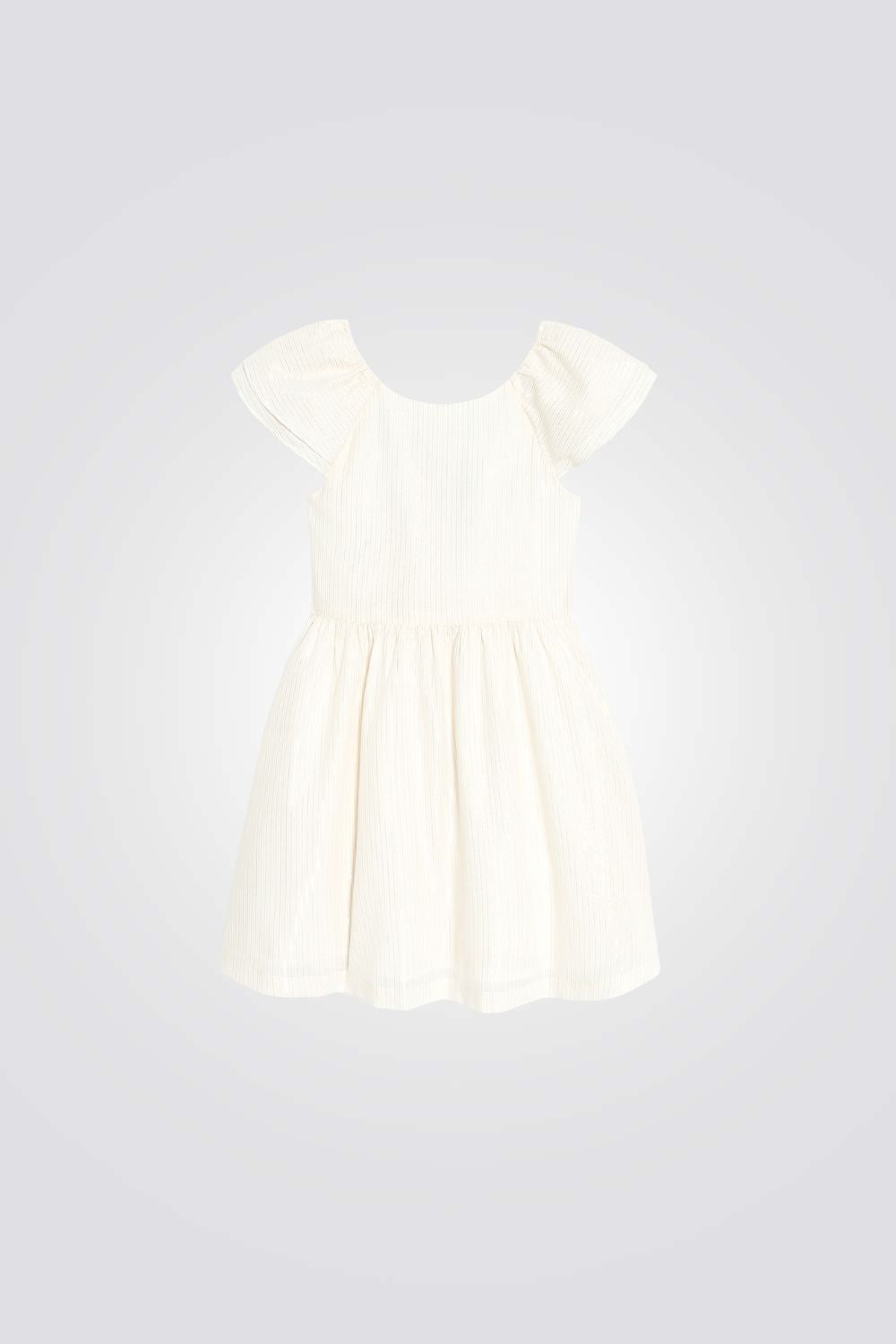 שמלה לילדות בצבע לבן