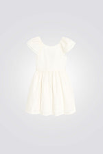 שמלה לילדות בצבע לבן