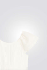 שמלה לילדות בצבע לבן