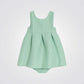 שמלה אלגנטית לתינוקות בצבע ירוק - 2