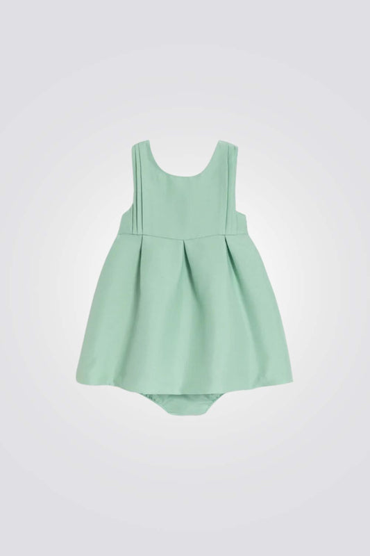 שמלה אלגנטית לתינוקות בצבע ירוק