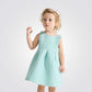 שמלה אלגנטית לתינוקות בצבע ירוק - 1