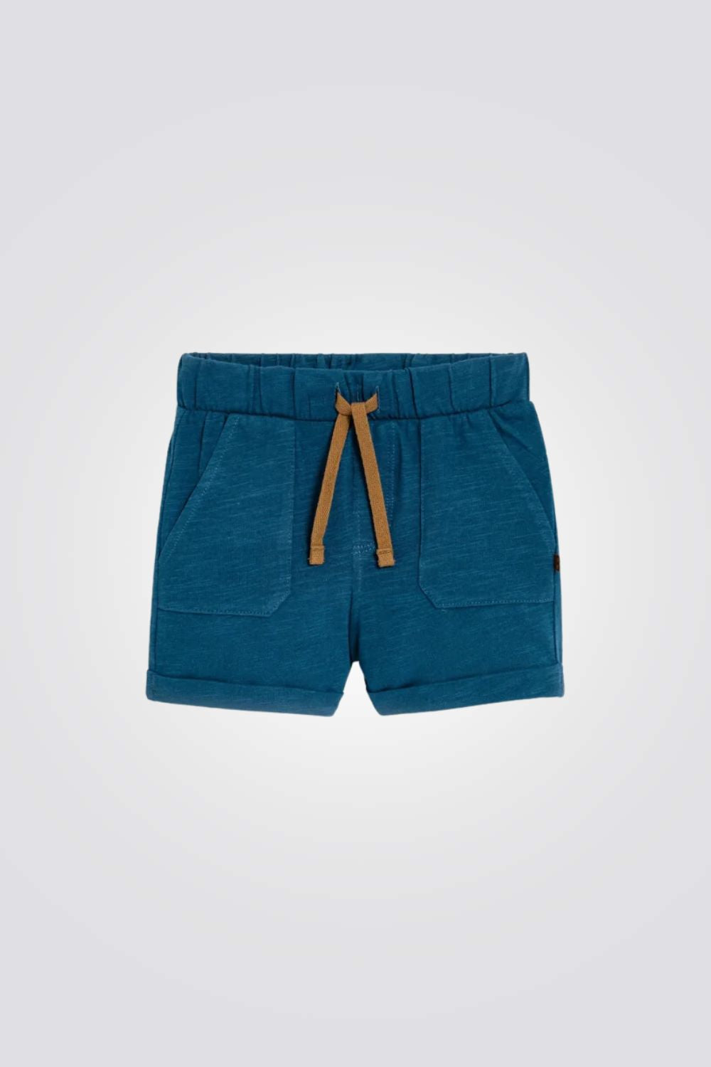 מכנסיים קצרים לתינוקות בצבע כחול