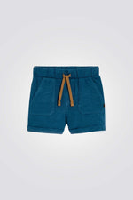 מכנסיים קצרים לתינוקות בצבע כחול