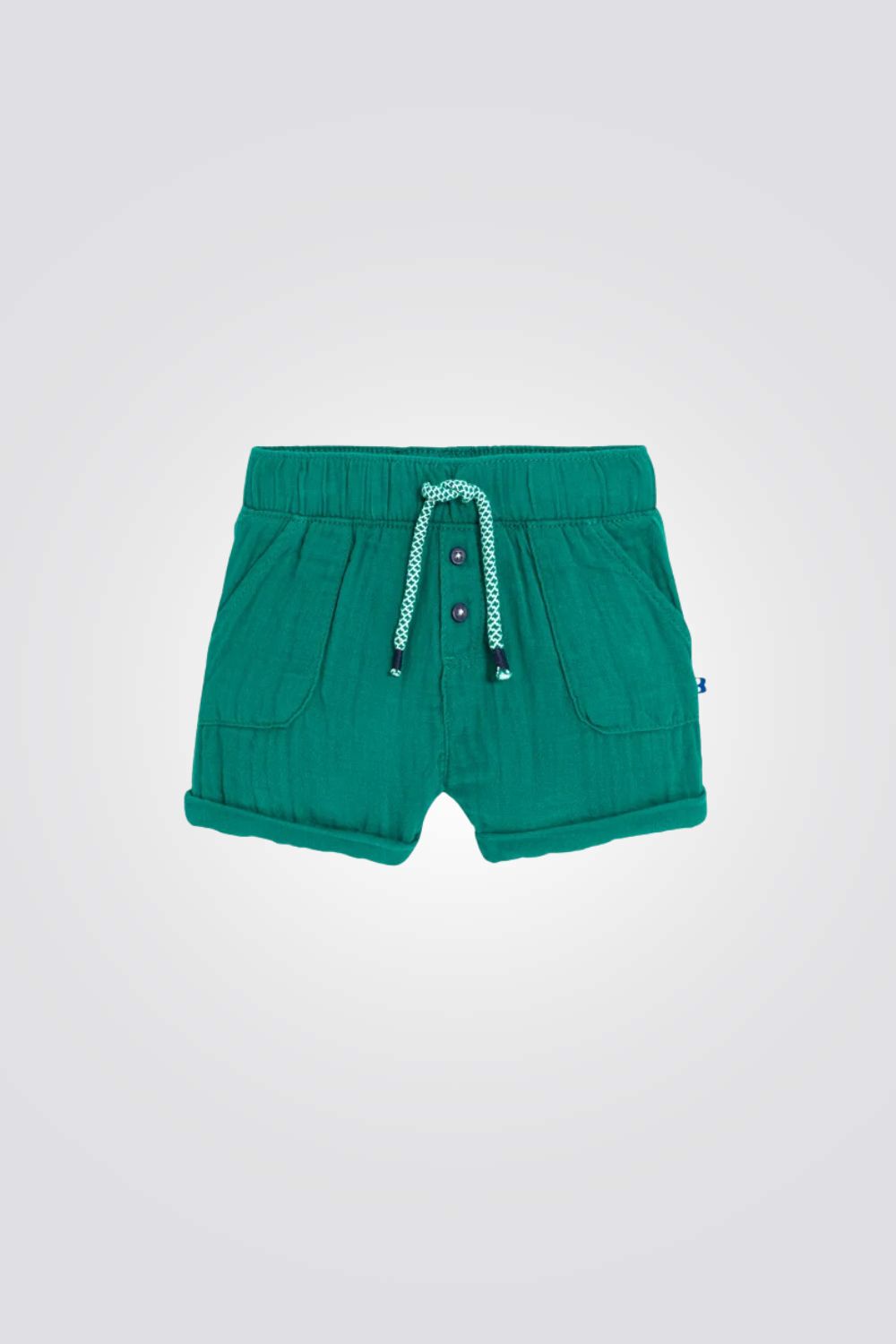 מכנסיים קצרים לתינוקות בצבע ירוק