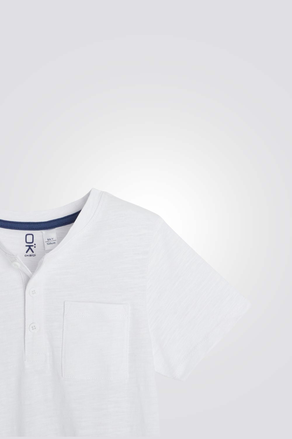 טישירט לילדים בצבע לבן