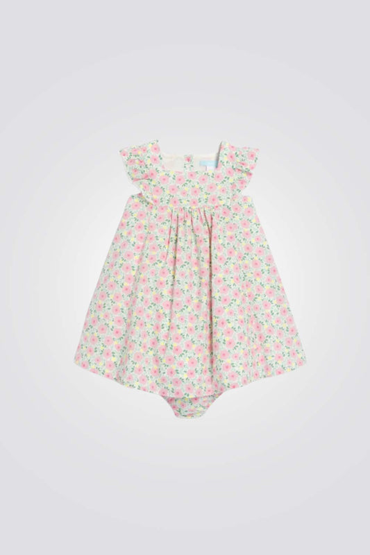 שמלה לתינוקות בהדפס פרחוני