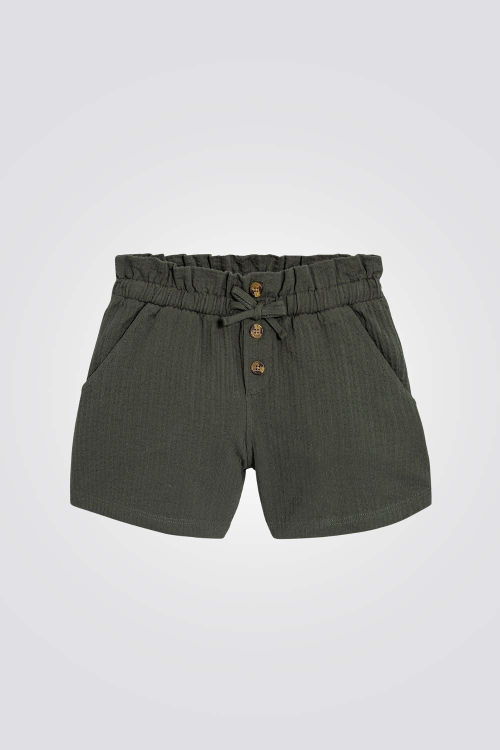 מכנסיים קצרים בצבע ירוק לילדות
