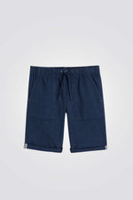 מכנסי ברמודה לילדים בצבע נייבי