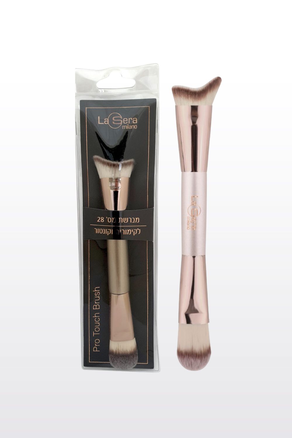 מברשת איפור לקימורים וקונטור מ'ס 28