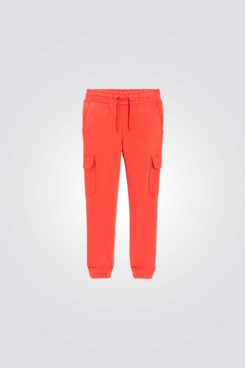 מכנסי טרנינג לנערים בצבע כתום