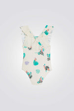 בגד ים שלם לילדות עם הדפס