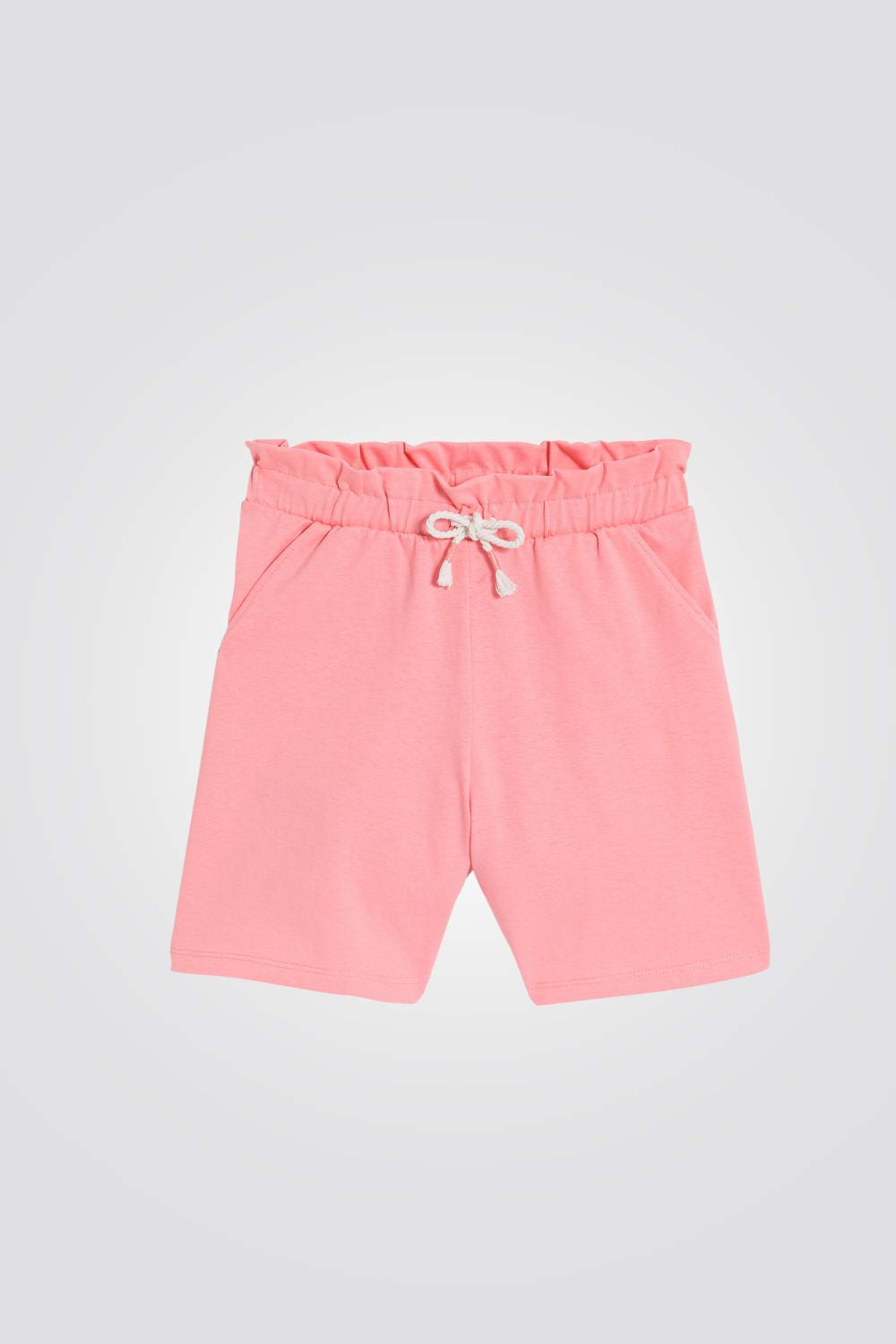 מכנסיים קצרים לילדות בצבע ורוד