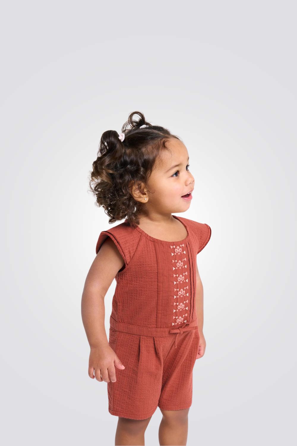 אוברול לתינוקות בצבע חום