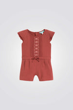 אוברול לתינוקות בצבע חום