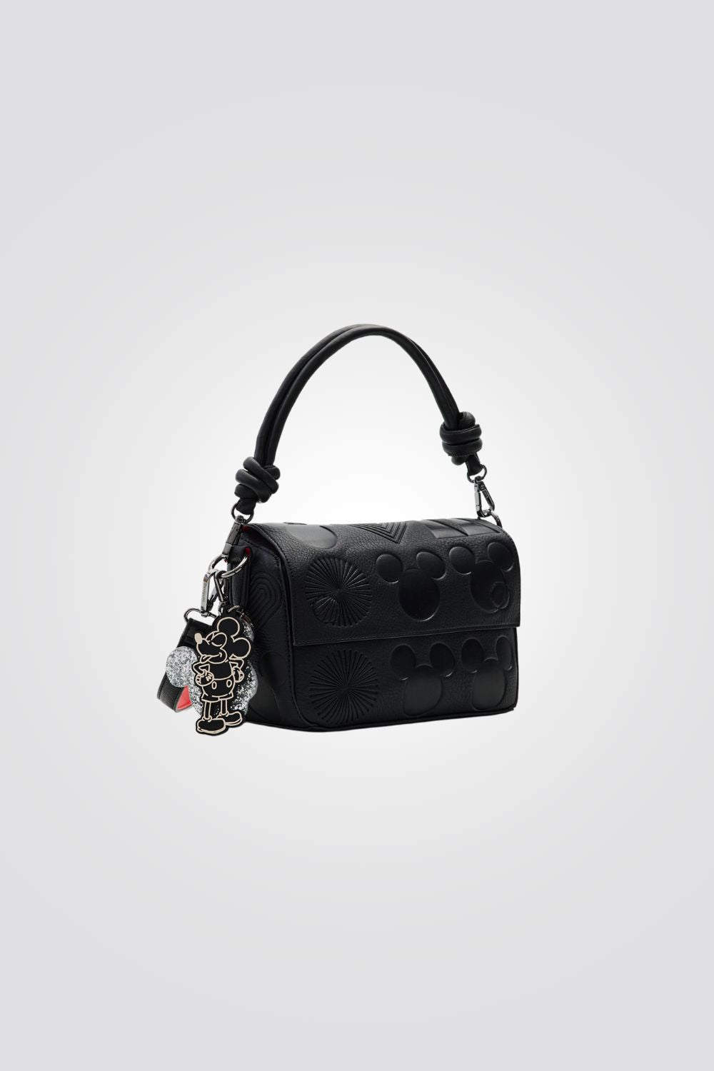 תיק יד לנשים מיקי מאוס בצבע שחור 