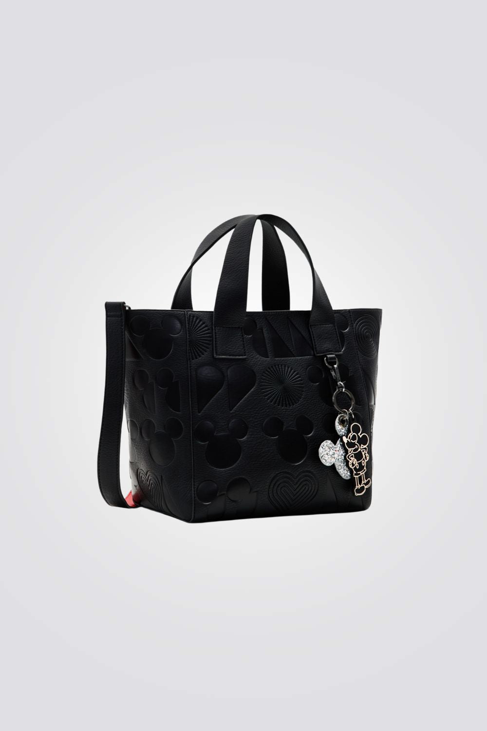 תיק יד לנשים בצבע שחור מיקי מאוס 