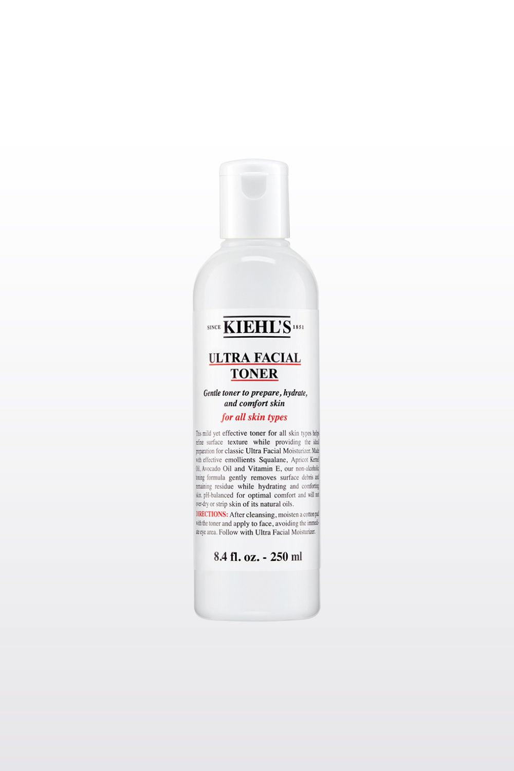 מי פנים ULTRA FACIAL ללא אלכוהול 250 מ"ל