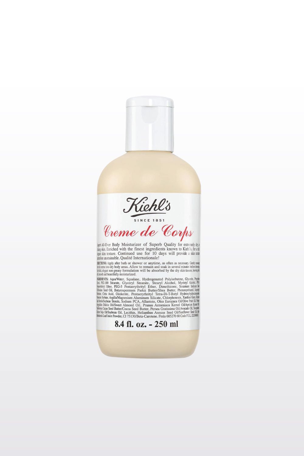 קרם לחות לגוף לעור יבש 250 מ"ל