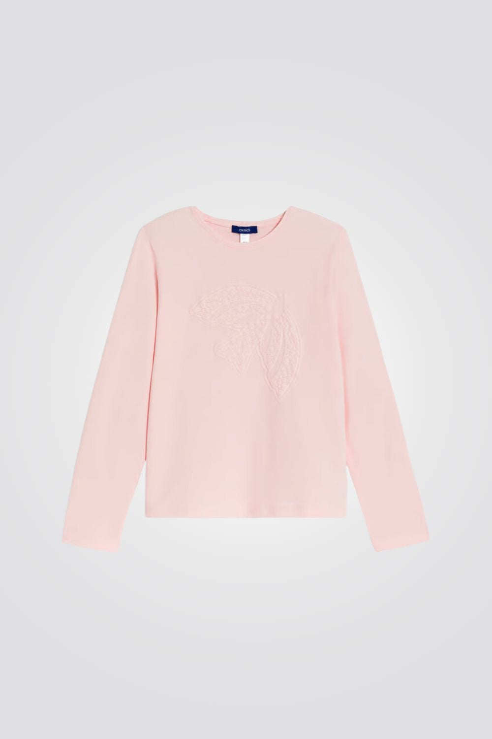 טישירט עם שרוולים ארוכים לילדות