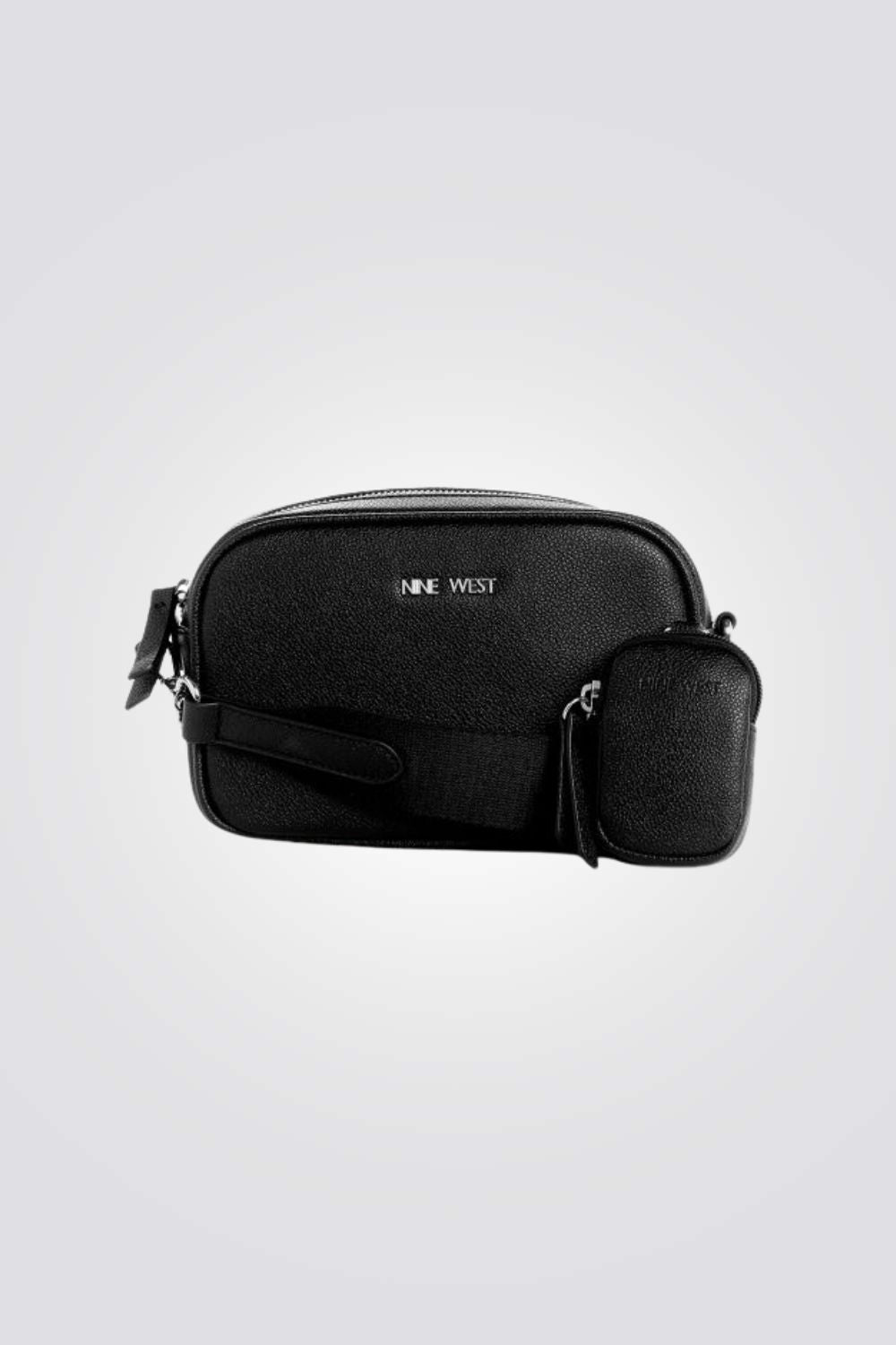 תיק צד מעוגל עם ארנק תואם