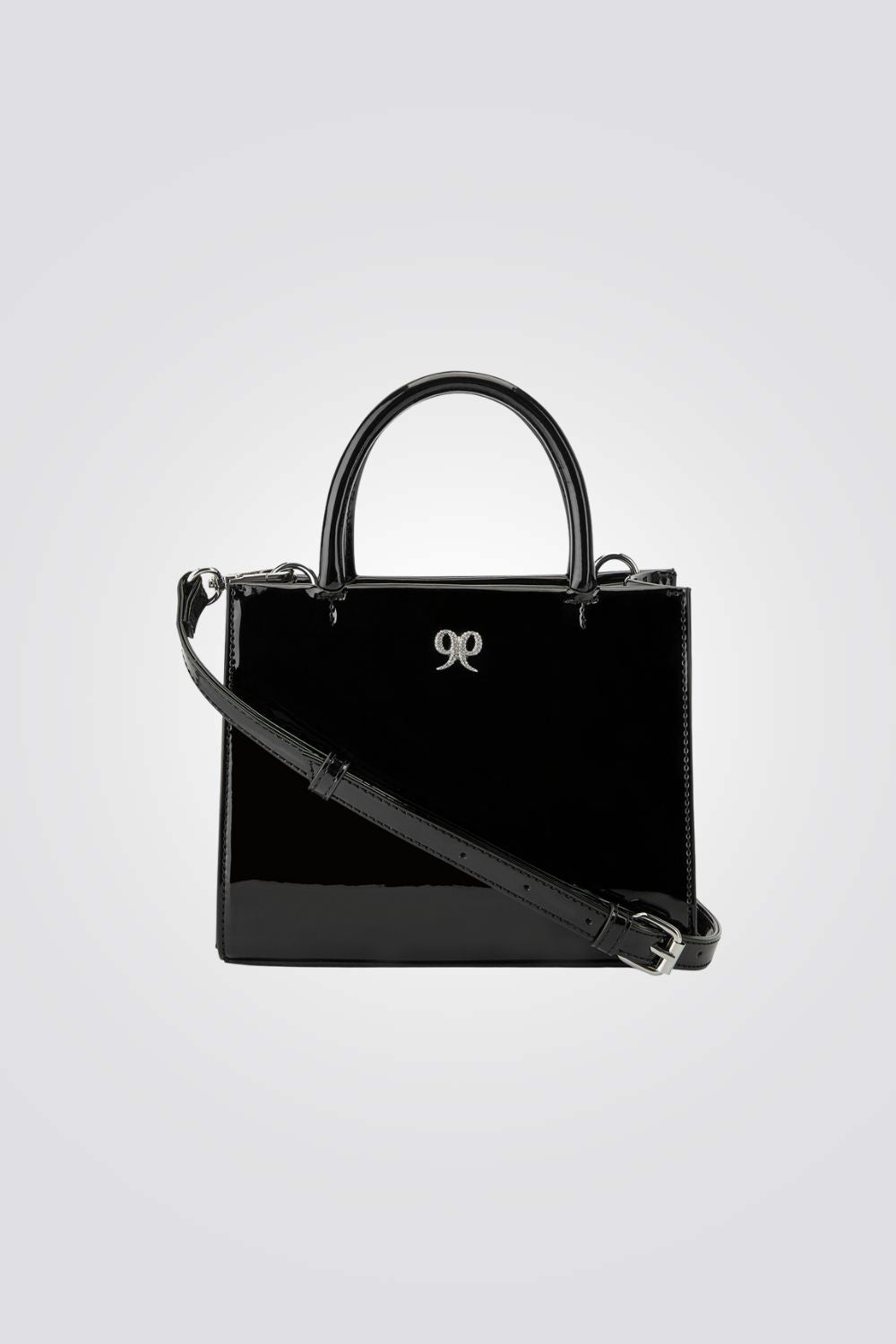 תיק יד לנשים בצבע שחור