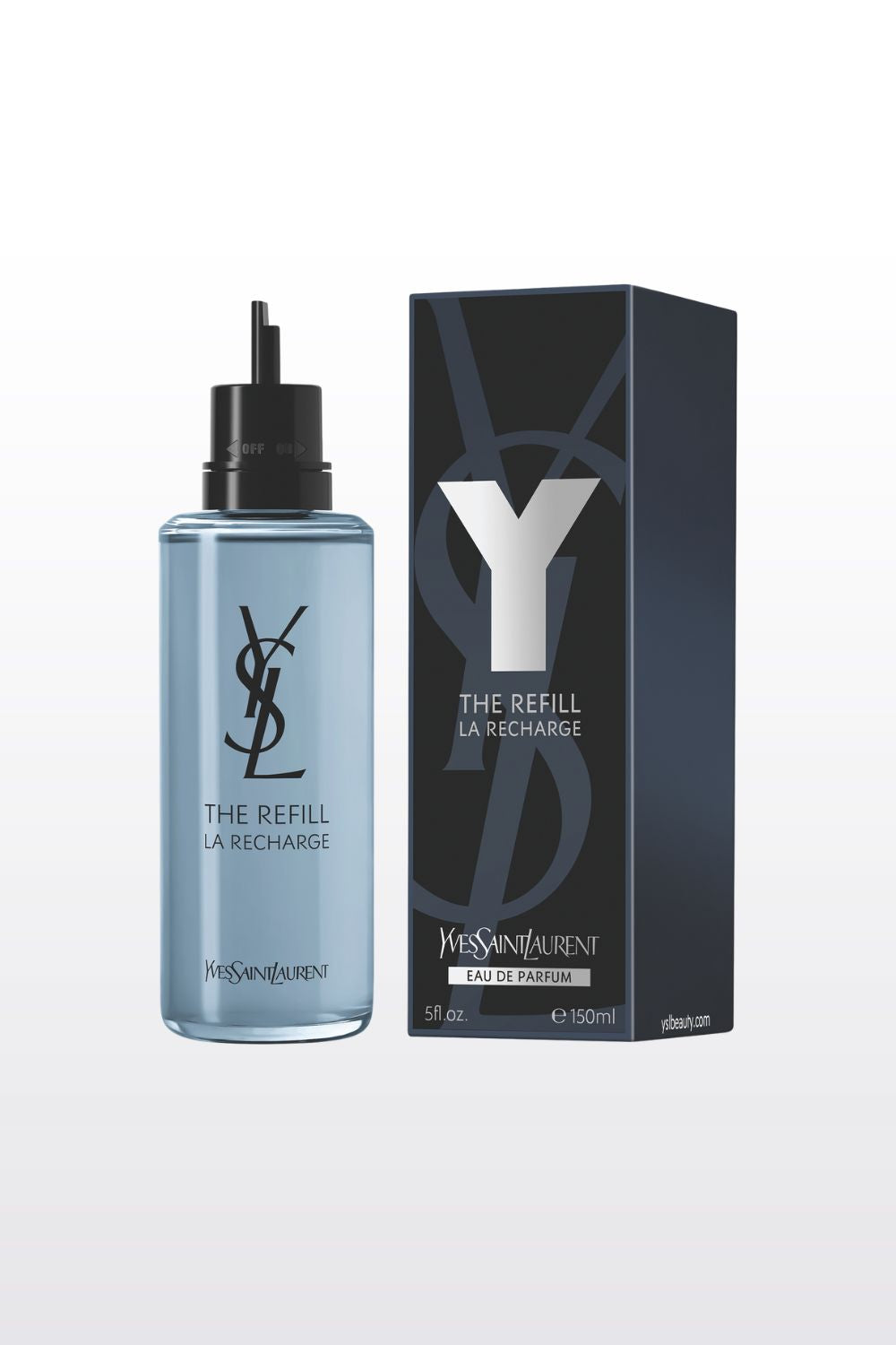 Y בקבוק מילוי חוזר לבושם לגבר