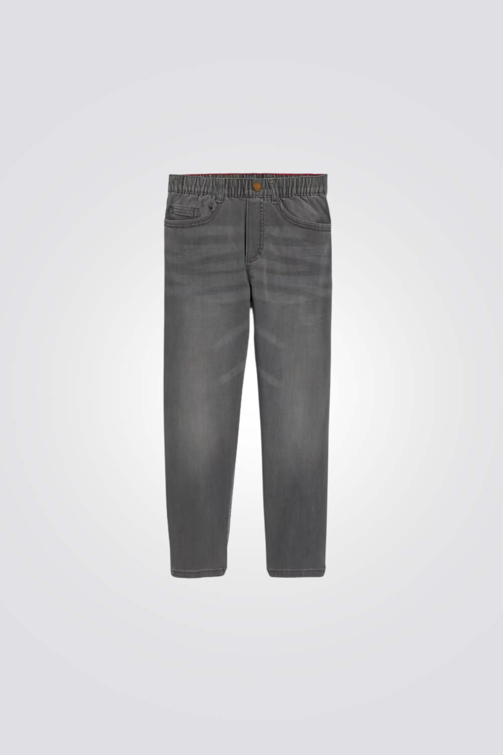מכנסי ג'ינס לילדים בצבע אפור