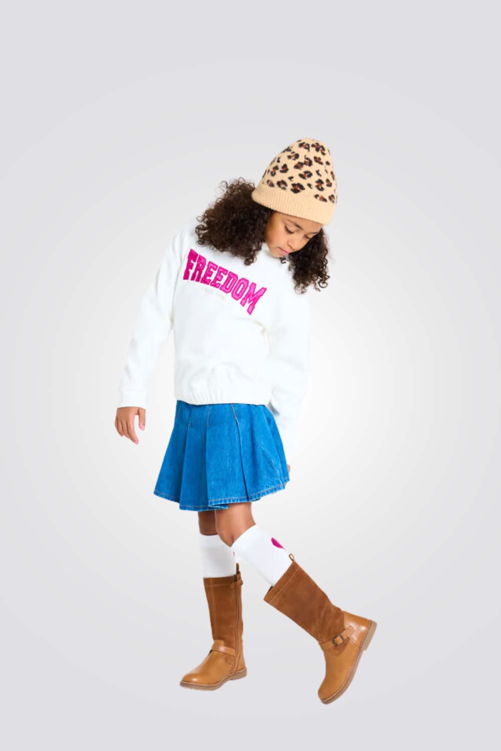 חצאית ג'ינס לילדות