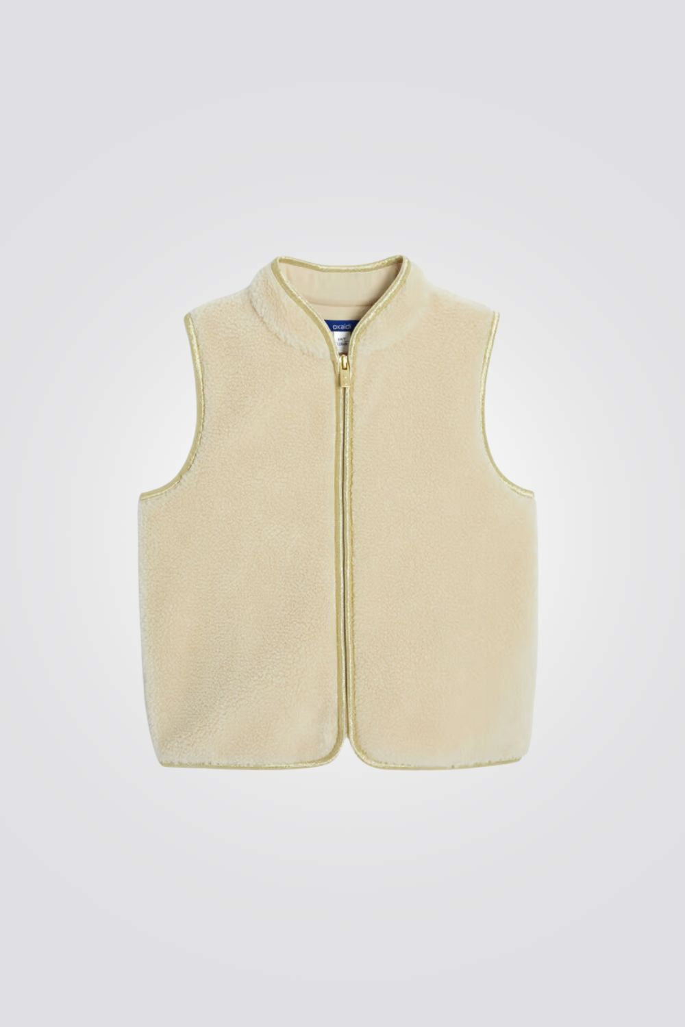 ווסט לילדות בצבע בז'