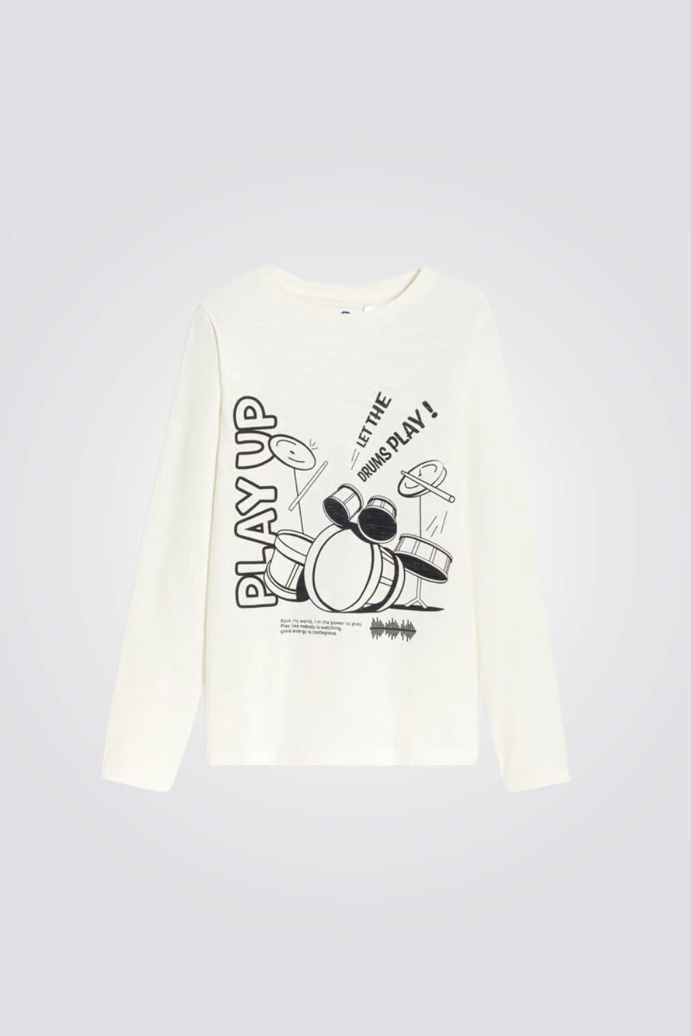 טישירט לילדים עם שרוולים ארוכים