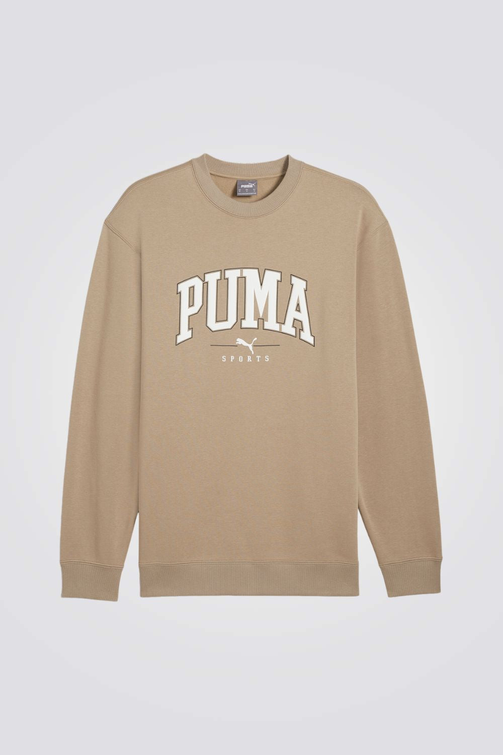 סווטשירט לגברים בצבע חום