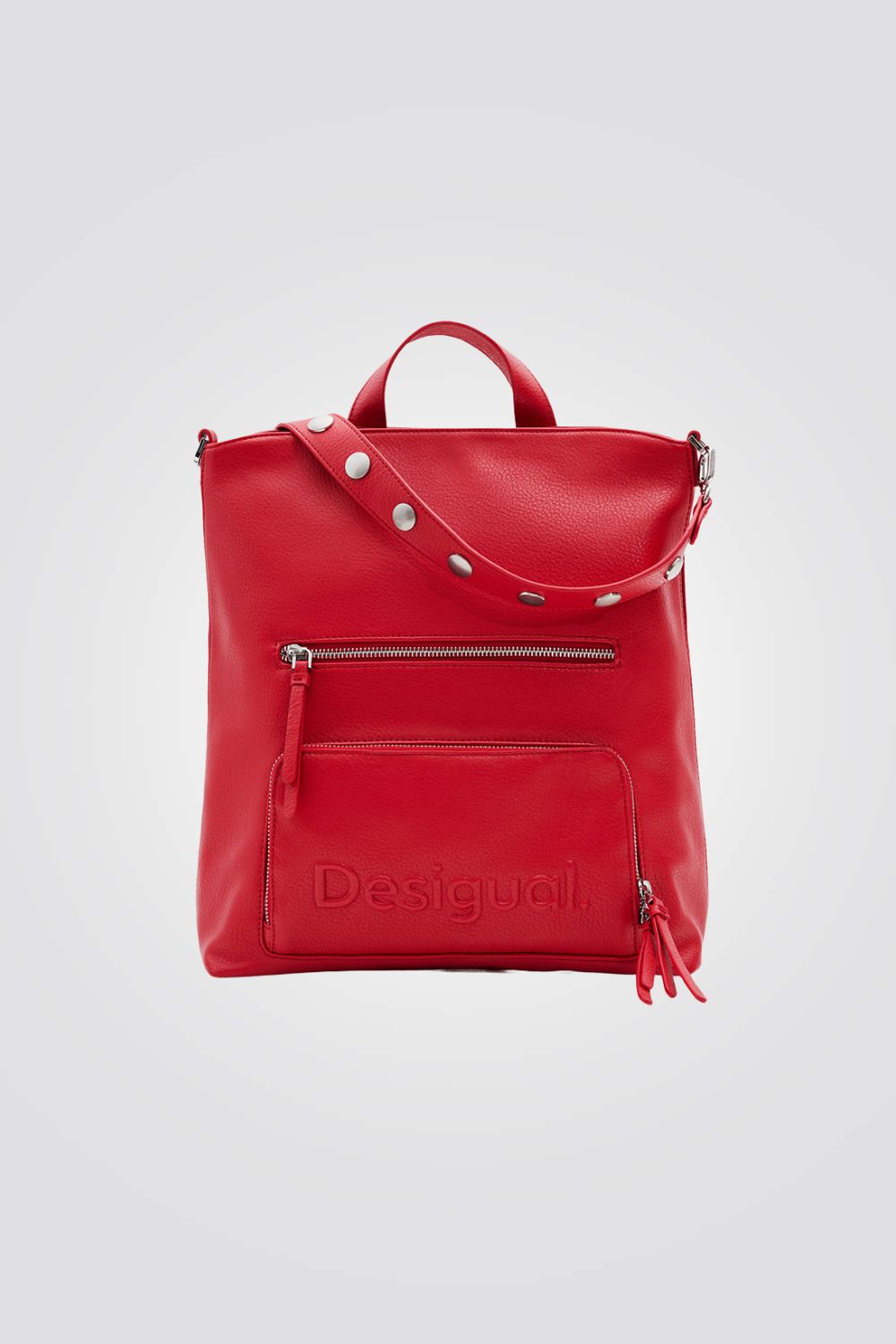 תיק גב לנשים בצבע אדום