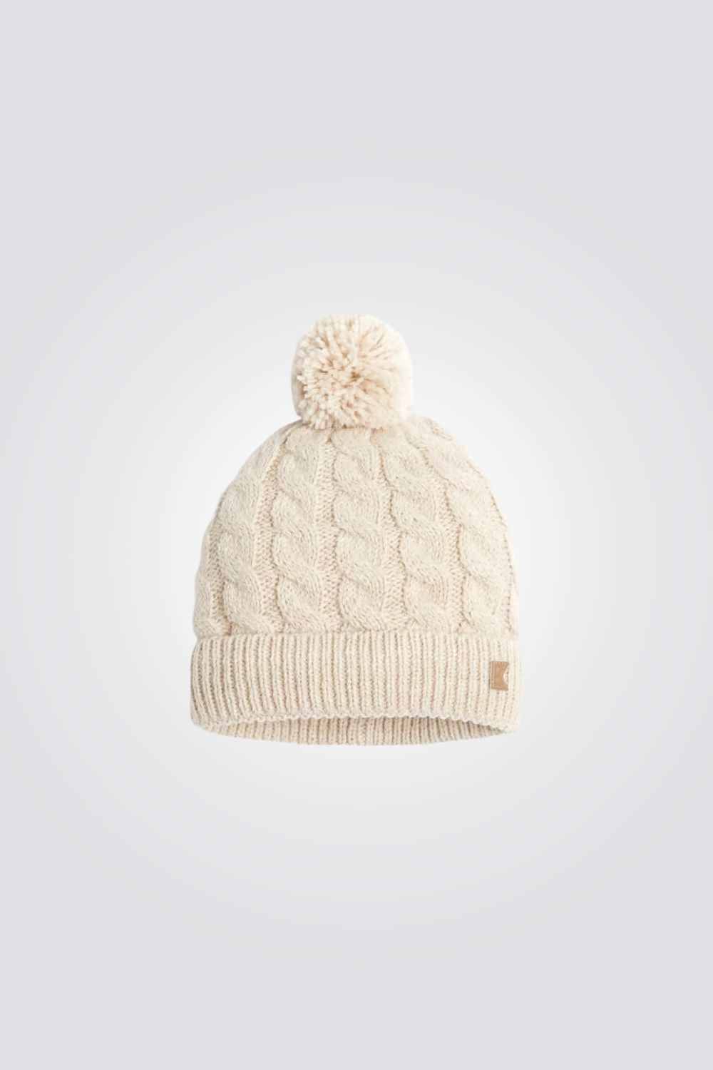 כובע עם פונפון לילדות