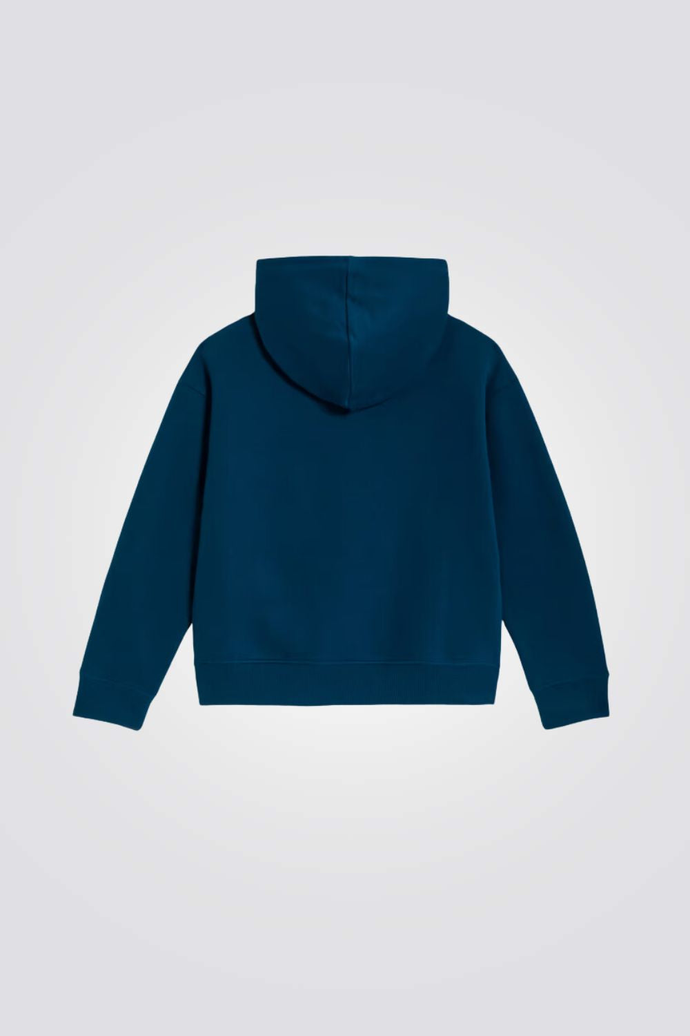 סווטשירט עם קפוצ'ון לילדים בצבע כחול כהה