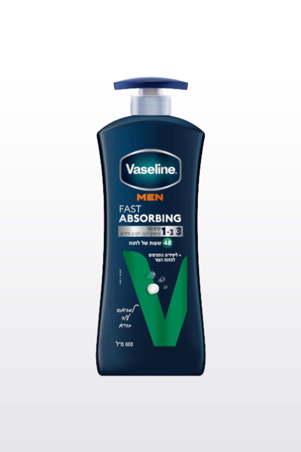 קרם גוף לגבר 600 מ"ל