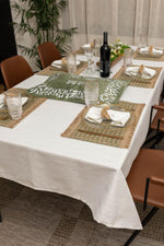 מפת שולחן דגם נעמה 300/180 ס"מ